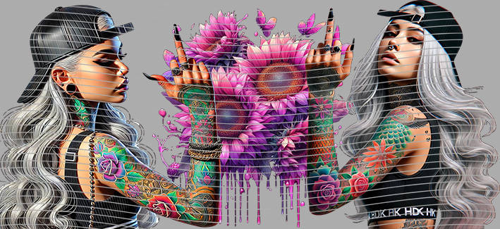 16oz Sunflower Girl-SU-237